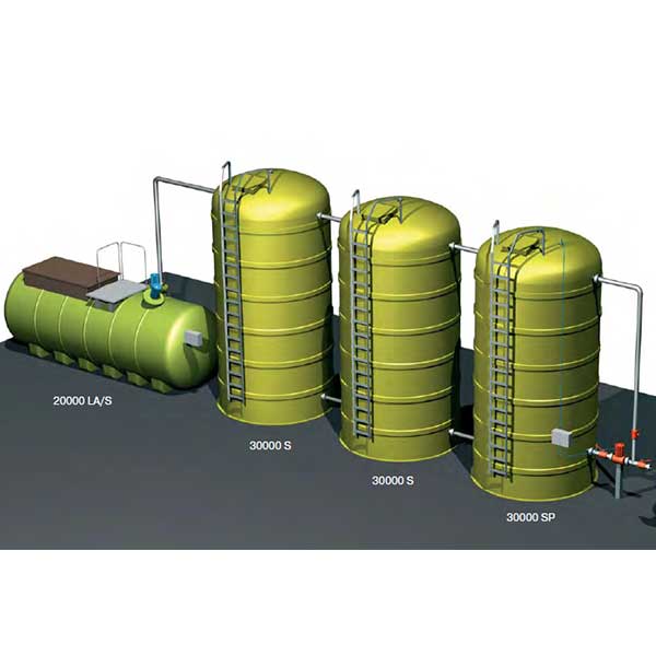 Системы для приготовления и хранения соляного раствора для полива дорог